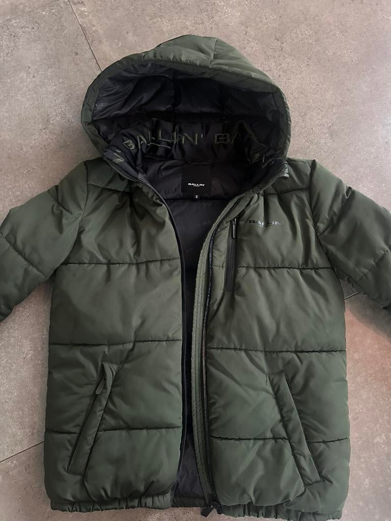 BALLIN jas maat 12 (152) groen, Ophalen of Verzenden, Zo goed als nieuw, Jongen, Jas