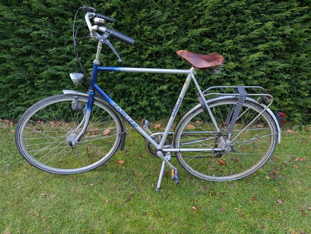 Gazelle Tour de France met Brooks zadel, Ophalen, Gebruikt, Versnellingen, 57 tot 61 cm