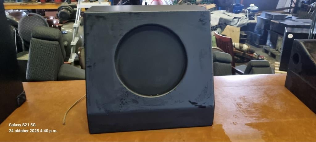 Bioscoop Luidspreker Boxen - Krachtig Geluid!, Ophalen, Gebruikt, Front, Rear of Stereo speakers, Overige merken