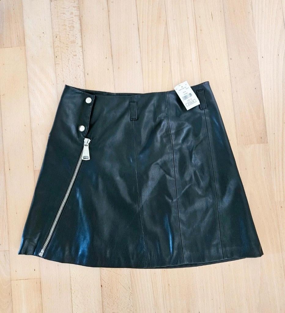 Nieuw leren rok Nikkie, Zwart, Nieuw, Ophalen of Verzenden, Nikkie