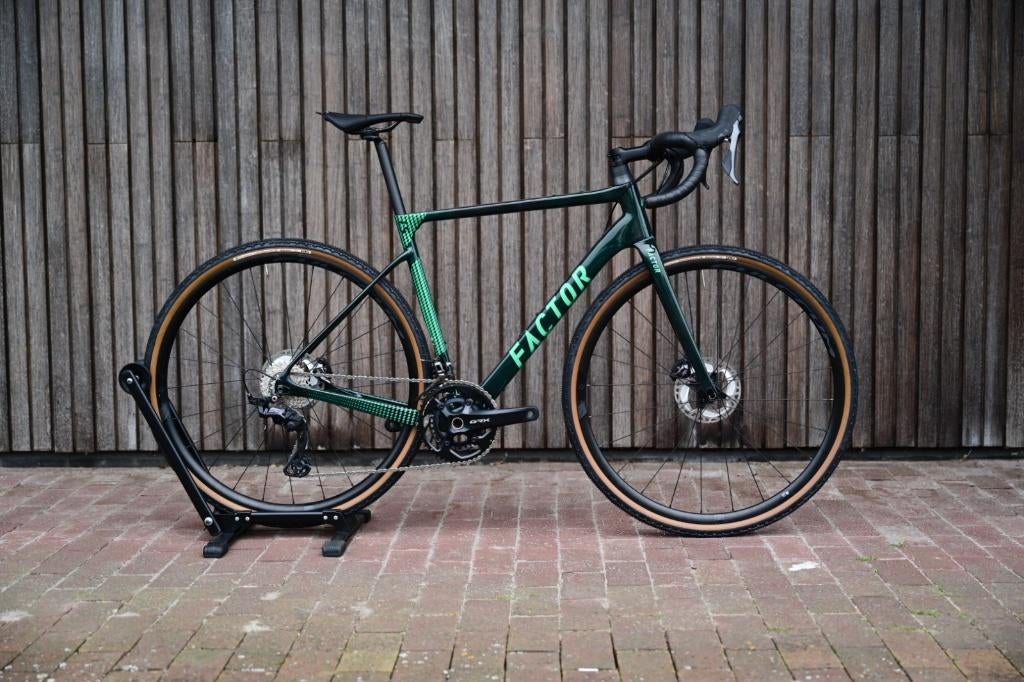 Factor LS carbon gravel / Shimano GRX 2x12 speed / Fulcrum, Overige merken, 28 inch, Carbon, Heren