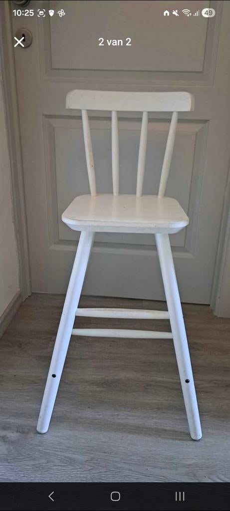 Ikea Agam kinderstoel, Huis en Inrichting, Barkrukken, 1 kruk, Ophalen, Gebruikt, 60 tot 90 cm
