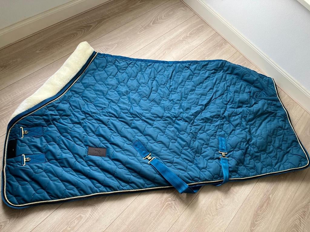 Nwe Profi-Rider luxe velvet showdeken 100 grams, 185 en 205, Dieren en Toebehoren, Ophalen of Verzenden, Nieuw, Deken