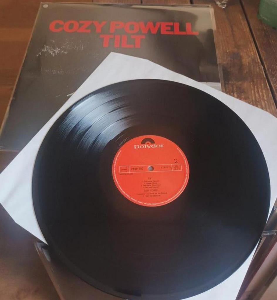 Cozy Powell/Jeff Beck/Gary Moore - TILT/ VG+, Ophalen of Verzenden, Gebruikt, 12 inch, Poprock