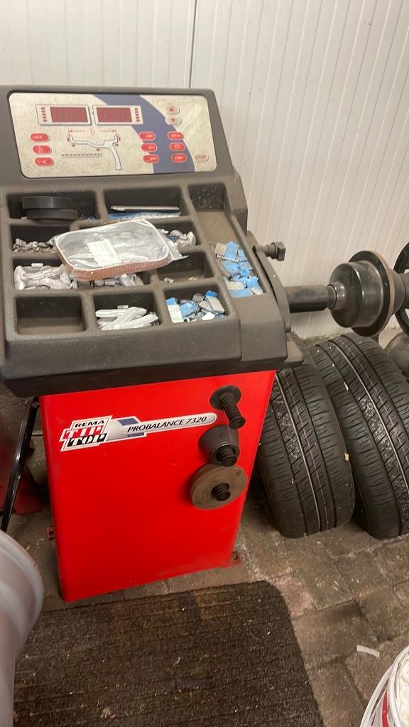 Balanceer apparaat Rema Tip top, Auto diversen, Autogereedschap, Ophalen, Gebruikt