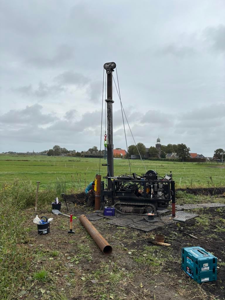 Buispalen heien, heipaal,funderingen, funderingsherstel