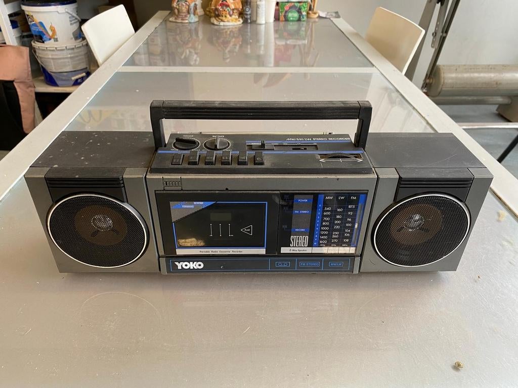 Ghettoblaster, Ophalen, Gebruikt