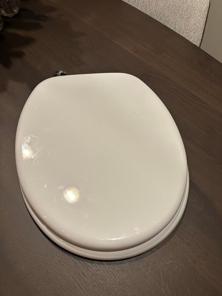 Toiletbril, Ophalen, Gebruikt, Chroom, Toilet