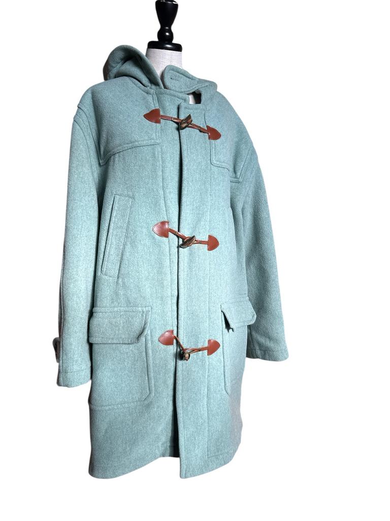 Wollen Houtje Touwtje Jas, Kleding | Dames, Jassen | Winter, Gedragen, Maat 46/48 (XL) of groter, Groen, Ophalen of Verzenden