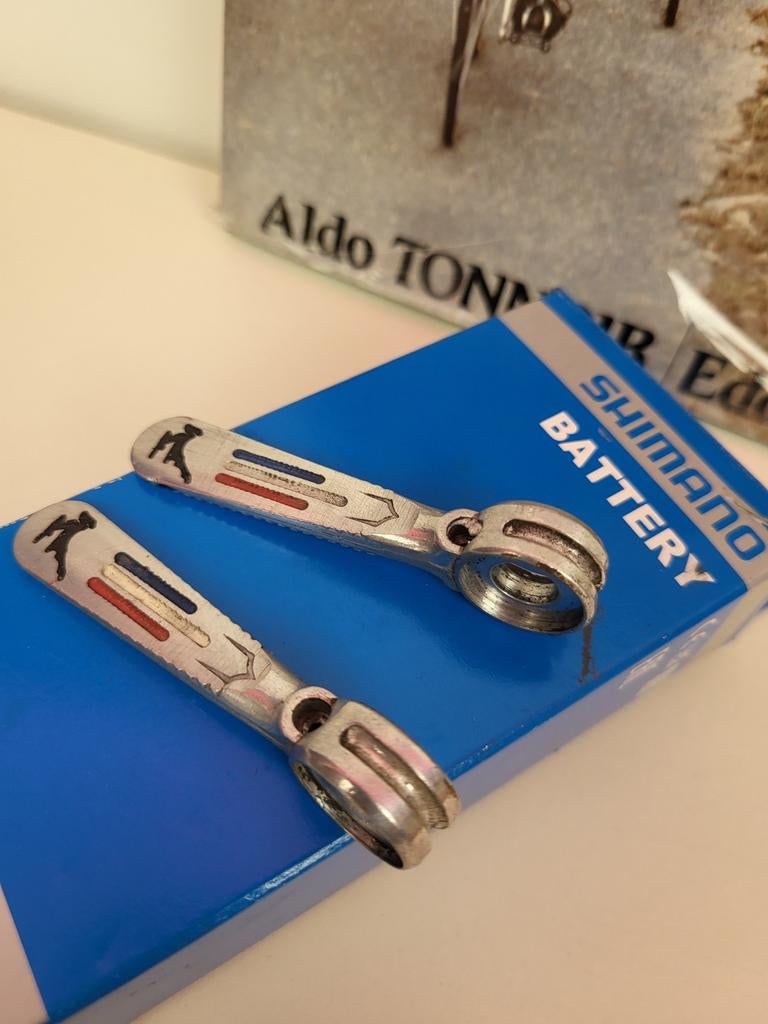 Gazelle Campagnolo Record buis verstellers shifters, Gebruikt, Racefiets, Ophalen of Verzenden, Campagnolo