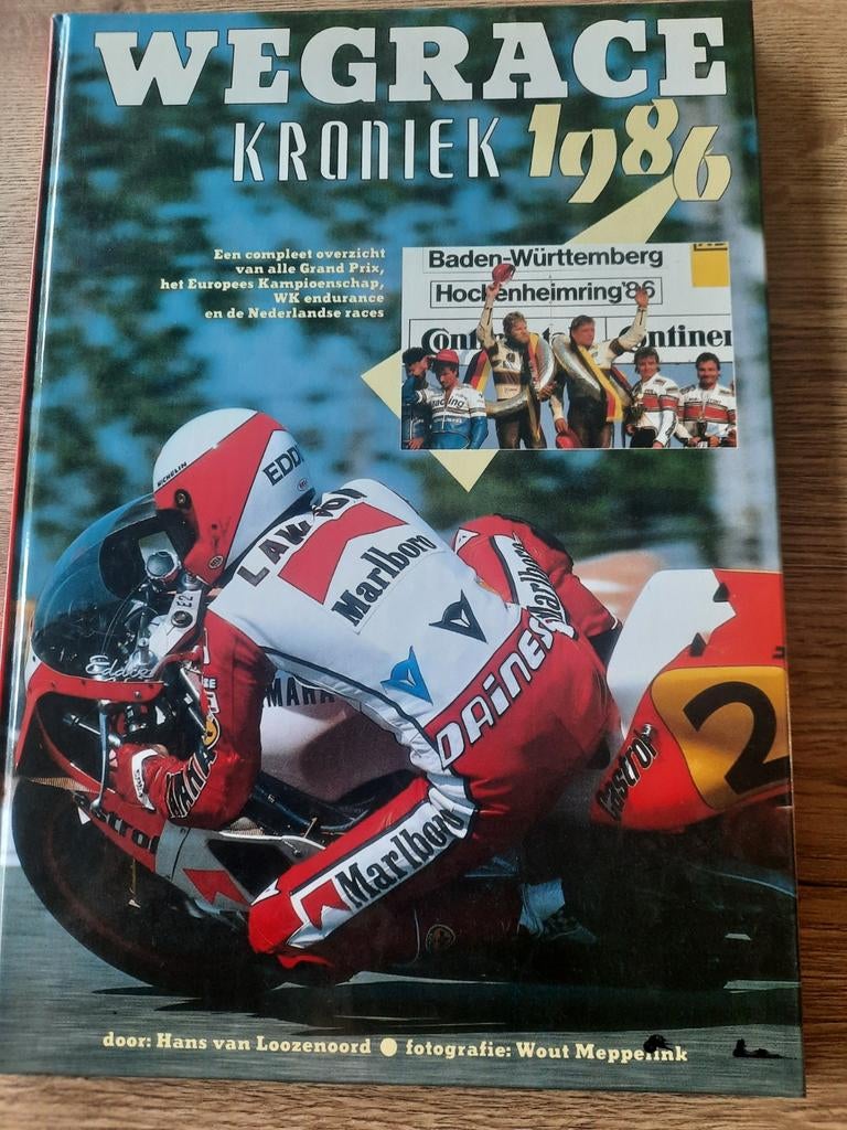 Wegrace Kroniek 1986 - Motorsport Jaarboek, Ophalen of Verzenden, Zo goed als nieuw, Algemeen, Hans van Loozenoord
