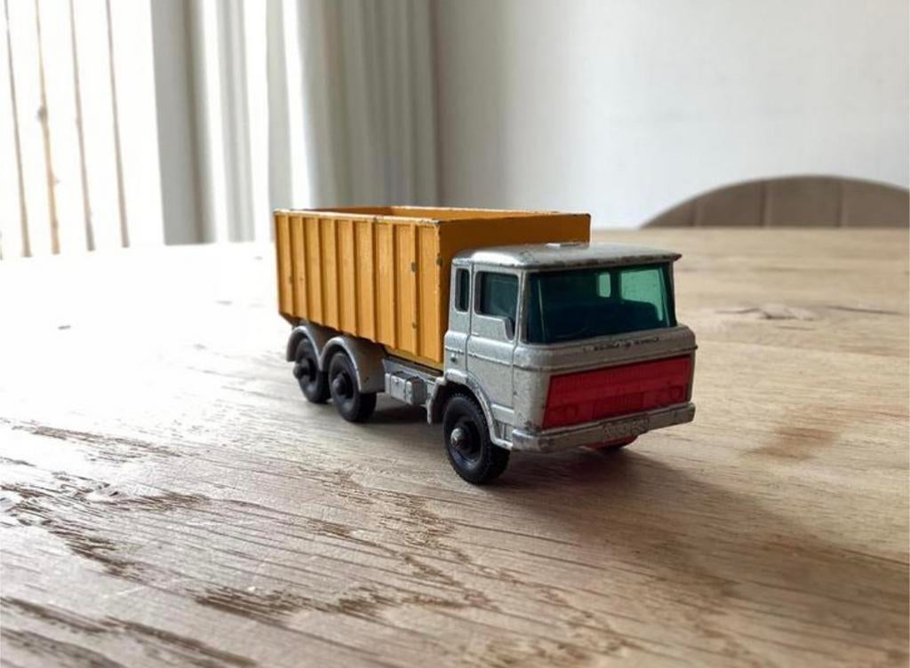 Matchbox Lesney No. 47 – Tipper Container Truck (DAF), Ophalen of Verzenden, Gebruikt, Bus of Vrachtwagen