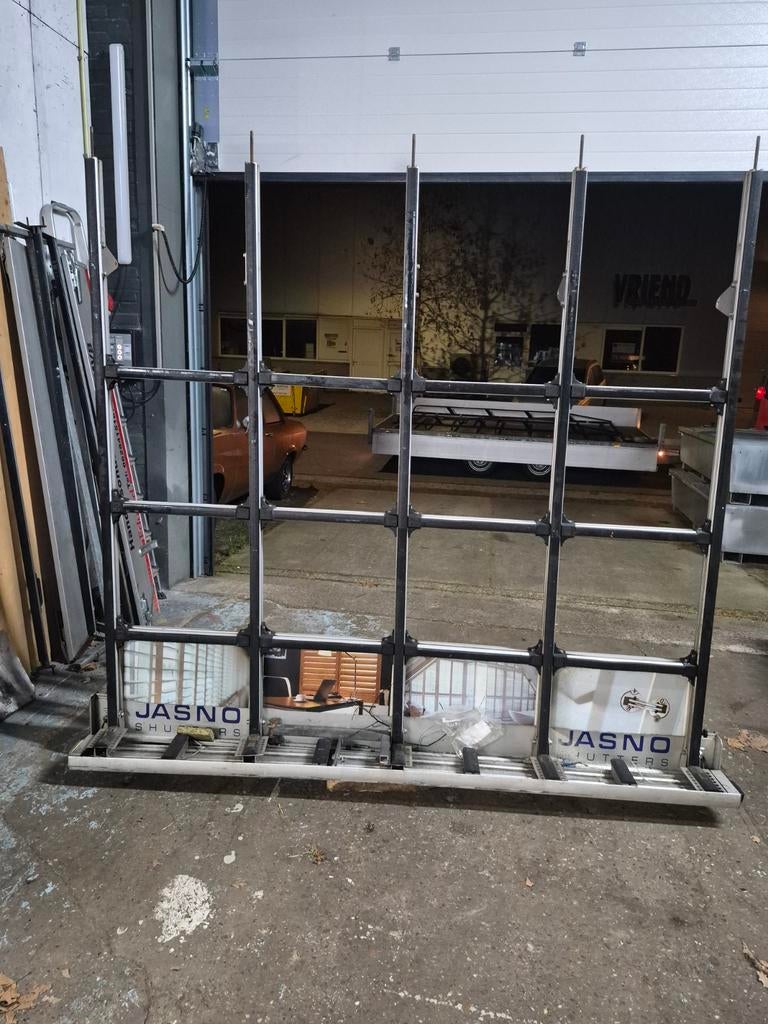 Glasrek / Glasbok voor transport van glas, Ophalen, Gebruikt