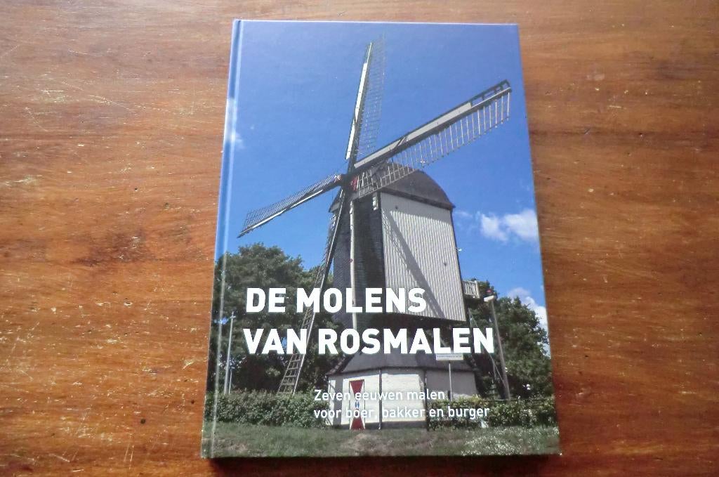 boek - De molens van Rosmalen / Den Bosch, Boeken, Geschiedenis | Stad en Regio, Ophalen of Verzenden, Zo goed als nieuw