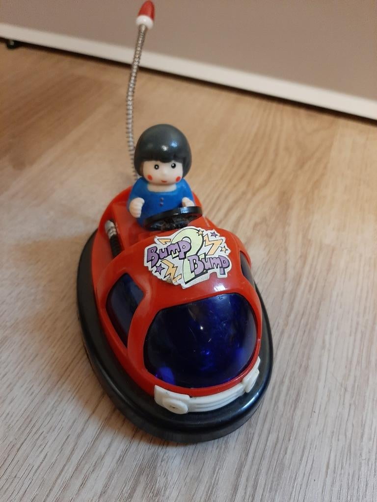 Botsauto figuur kermis 13 cm, Ophalen of Verzenden