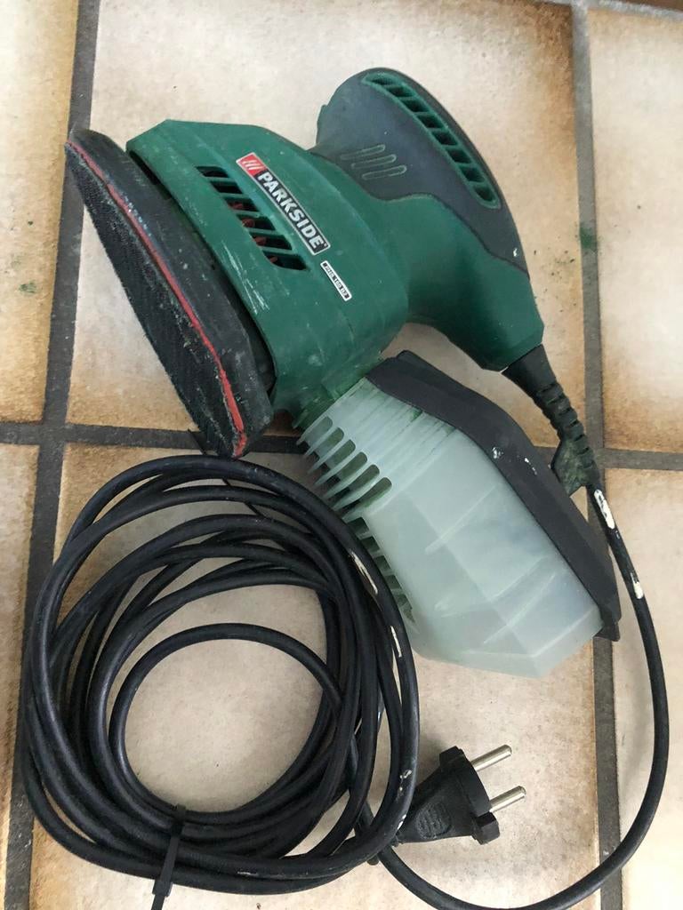 Parkside schuurmachine in goede staat, Doe-het-zelf en Verbouw, Gereedschap | Schuurmachines, Ophalen of Verzenden, Zo goed als nieuw