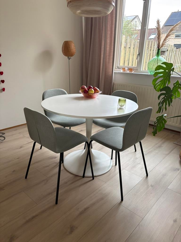 4 stoelen van de IKEA Karlpetter, Huis en Inrichting, Stoelen, Ophalen, Gebruikt, Overige kleuren, Deens