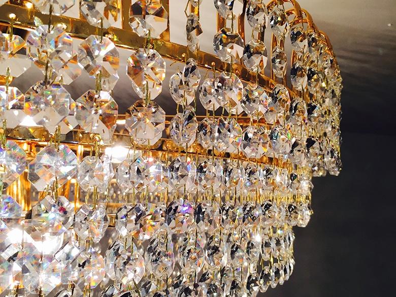 MEGA Kristal Zak kroonluchter 120 cm NIEUW in GOUD of ZILVER, Verzenden, Nieuw, Overige materialen, Modern - Klassiek