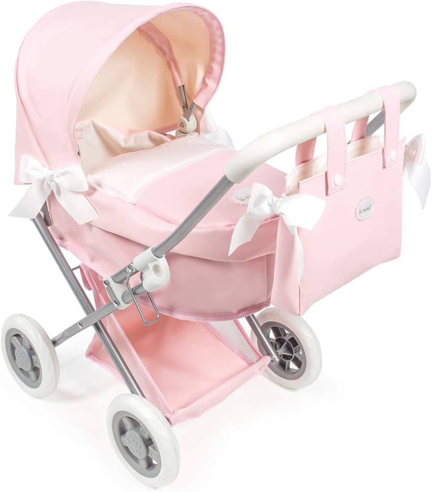 La nina poppenwagen meisje babyborn, Ophalen of Verzenden, Zo goed als nieuw, Babypop