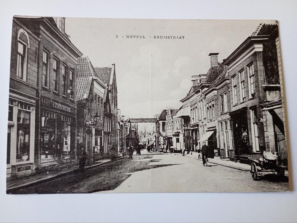 Meppel Kruisstraat, Ophalen of Verzenden, Voor 1920, Ongelopen, Drenthe