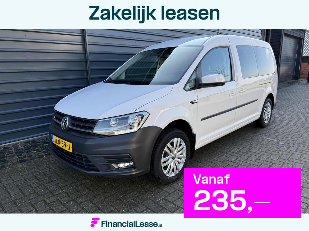 Volkswagen ABT E-Caddy Maxi 5 Persoons Elektrisch 37,3 kWh 1, 750 kg, Wit, Grijs, 1629 kg