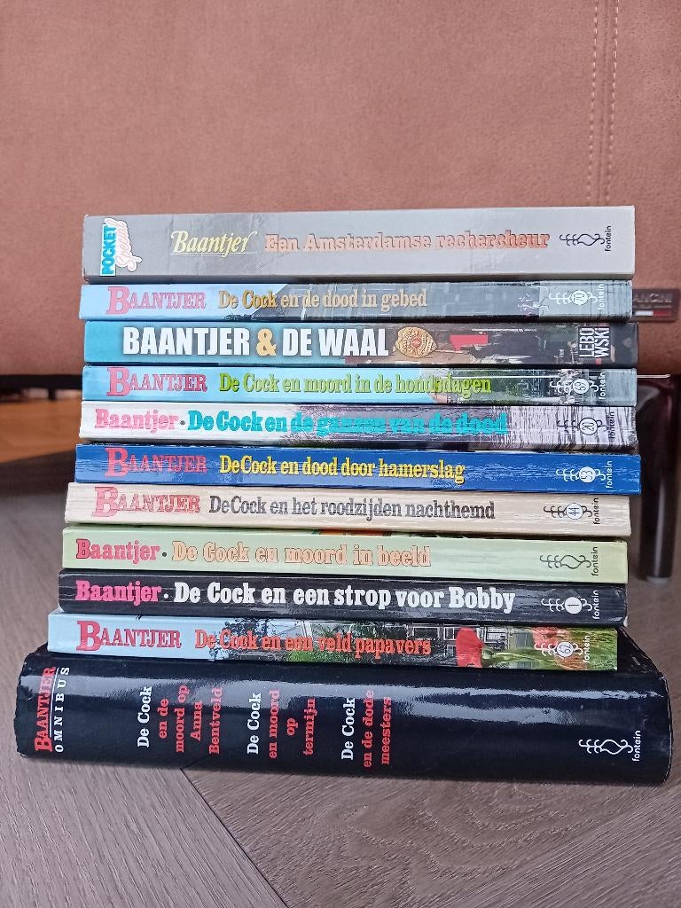 Baantjer boeken, Ophalen, Zo goed als nieuw