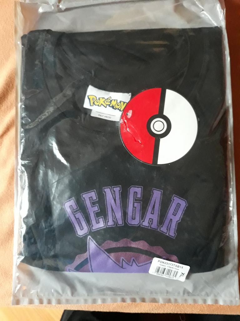 T-SHIRTS POKÉMON GENGAR  EN HARRY POTTER SLYTHERIN, Ophalen of Verzenden, Nieuw, Overige maten, Zwart