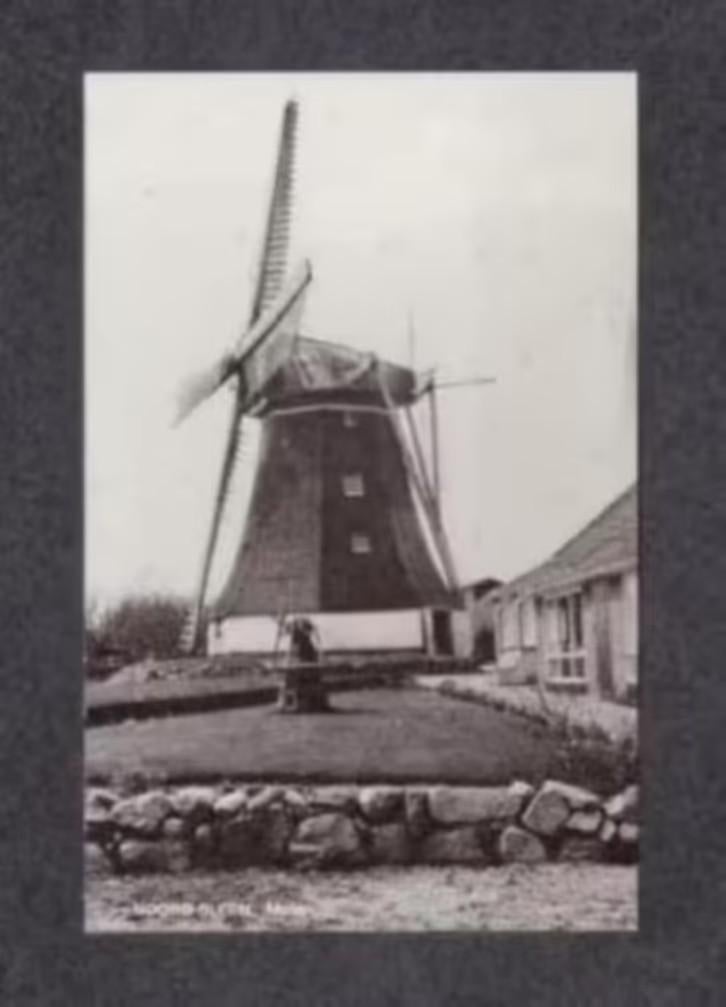 Noord-Sleen Molen Albertina., Ophalen of Verzenden, 1960 tot 1980, Ongelopen, Drenthe