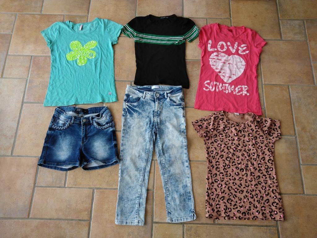 Kledingpakket meisje zomer maat 164, Ophalen of Verzenden, Gebruikt, Maat 164