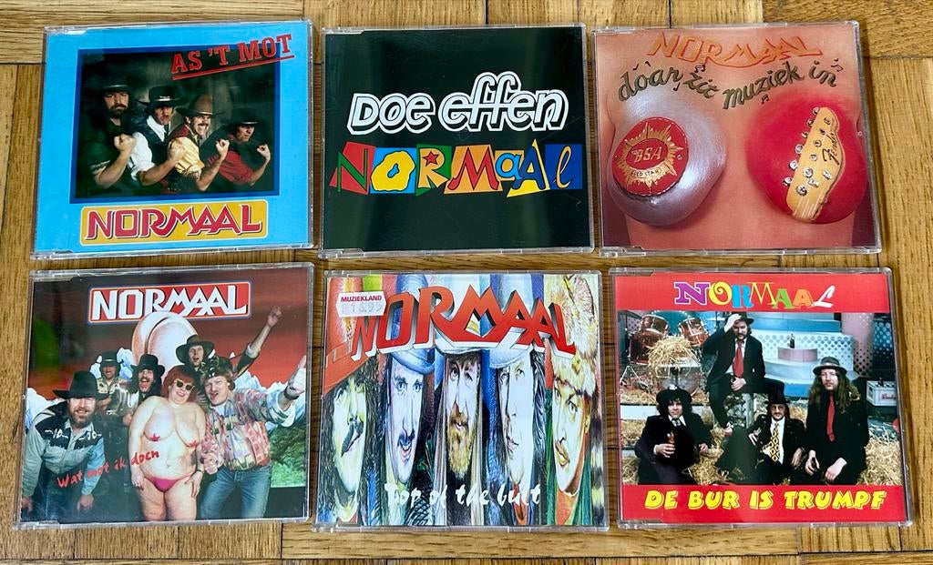 Diverse Normaal CD singles, Cd's en Dvd's, Cd Singles, Zo goed als nieuw, Nederlandstalig, 6 singles of meer, Ophalen of Verzenden