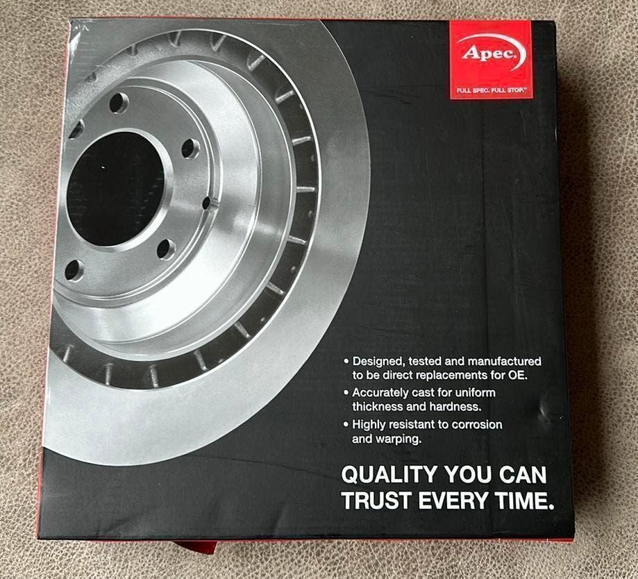 Nieuwe Apec Remschijven DSK3747 – Voor Renault, Ophalen of Verzenden, Nieuw, Renault