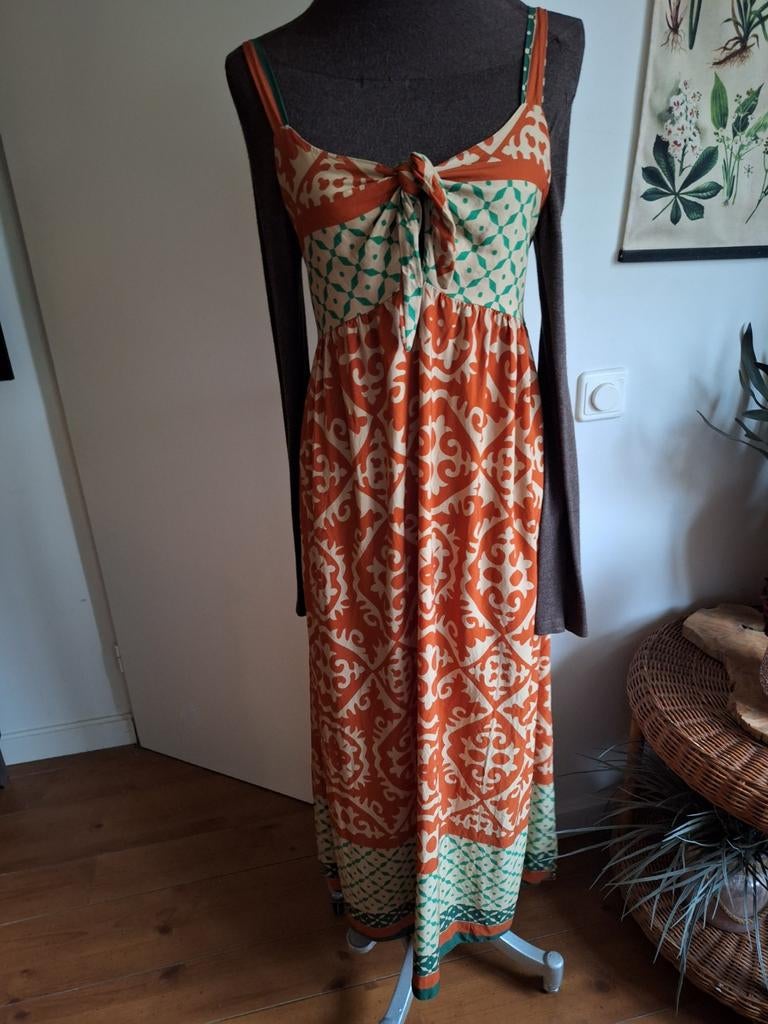 Jurk maat s m, Ophalen of Verzenden, Zo goed als nieuw, Overige kleuren, Onder de knie