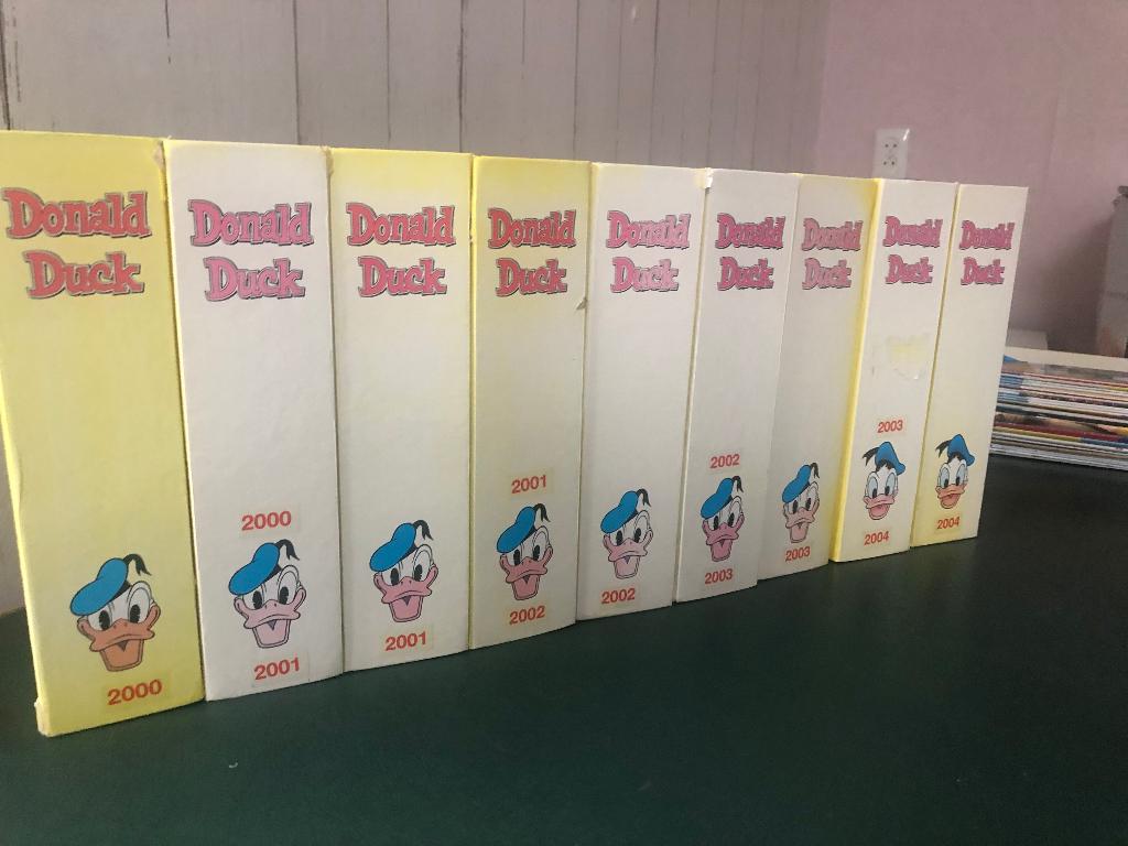 5 jaargangen Donald Duck, Complete serie of reeks, Ophalen, Gelezen