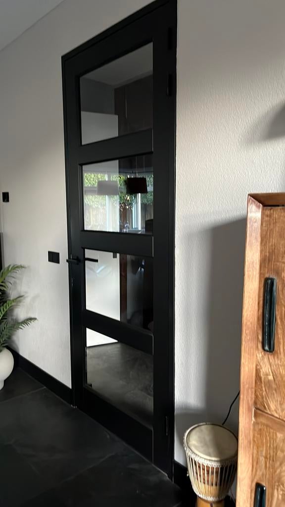 Te koop: binnendeur stomp, Doe-het-zelf en Verbouw, Ophalen, Binnendeur, 200 tot 215 cm, Glas