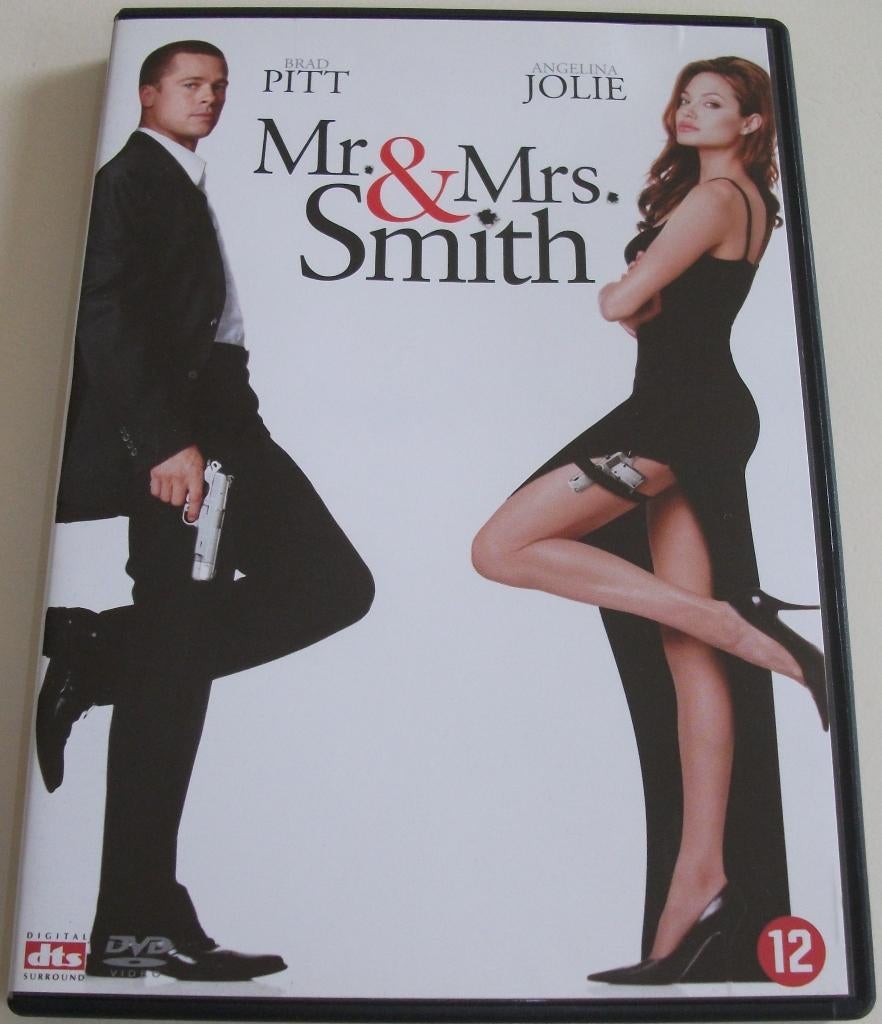 Dvd *** MR. & MRS. SMITH *** "Tot de dood u scheidt", Vanaf 12 jaar, Ophalen of Verzenden, Zo goed als nieuw, Actie