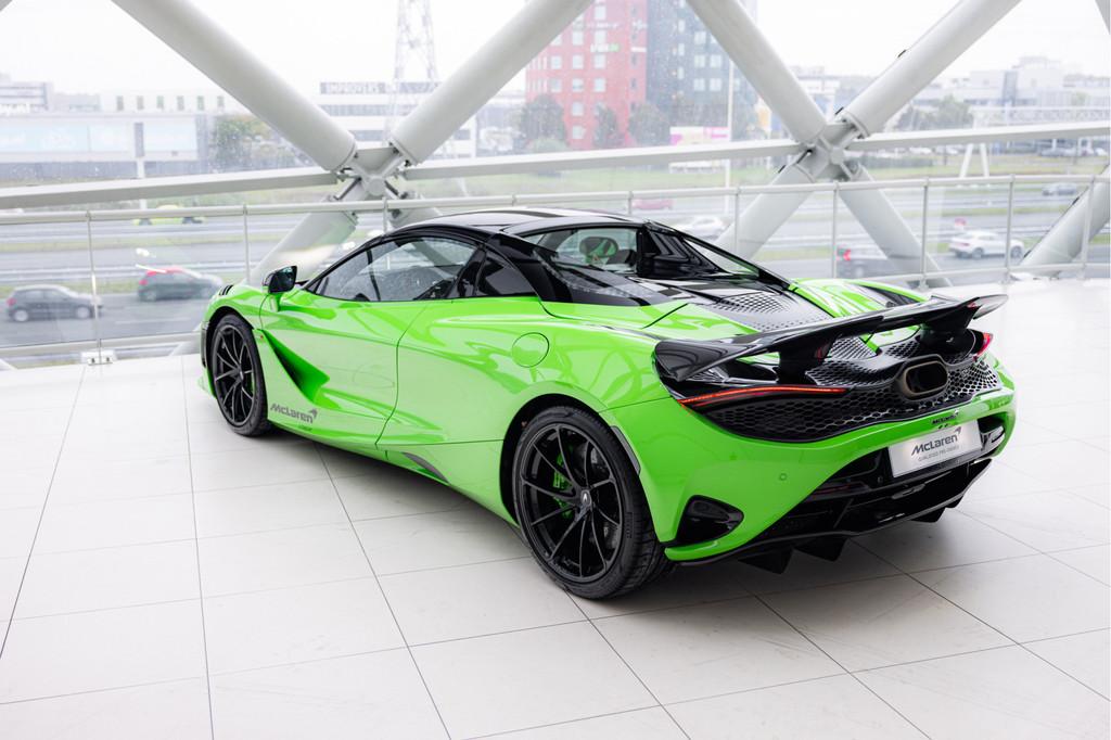 McLaren 750S Spider 4.0 V8 | Mantis Green | Carbon Bonnet &, Auto's, McLaren, Automaat, Achterwielaandrijving, Gebruikt, Cabriolet