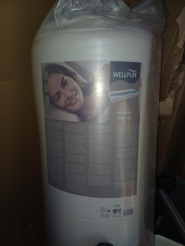 2x Nieuwe Jysk Wellpur Gold F120 matrassen 80x200 cm, Eenpersoons, Nieuw, Ophalen of Verzenden, 80 cm