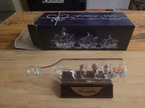 Scheepje / schip in fles, Verzamelen, Scheepvaart, Ophalen of Verzenden, Nieuw, Zeilboot, Schaalmodel