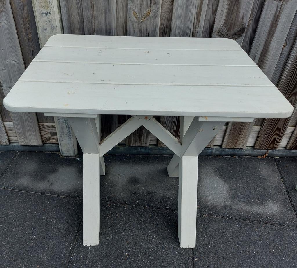 Stevig tuintafeltje  tafel, Ophalen, Rechthoekig