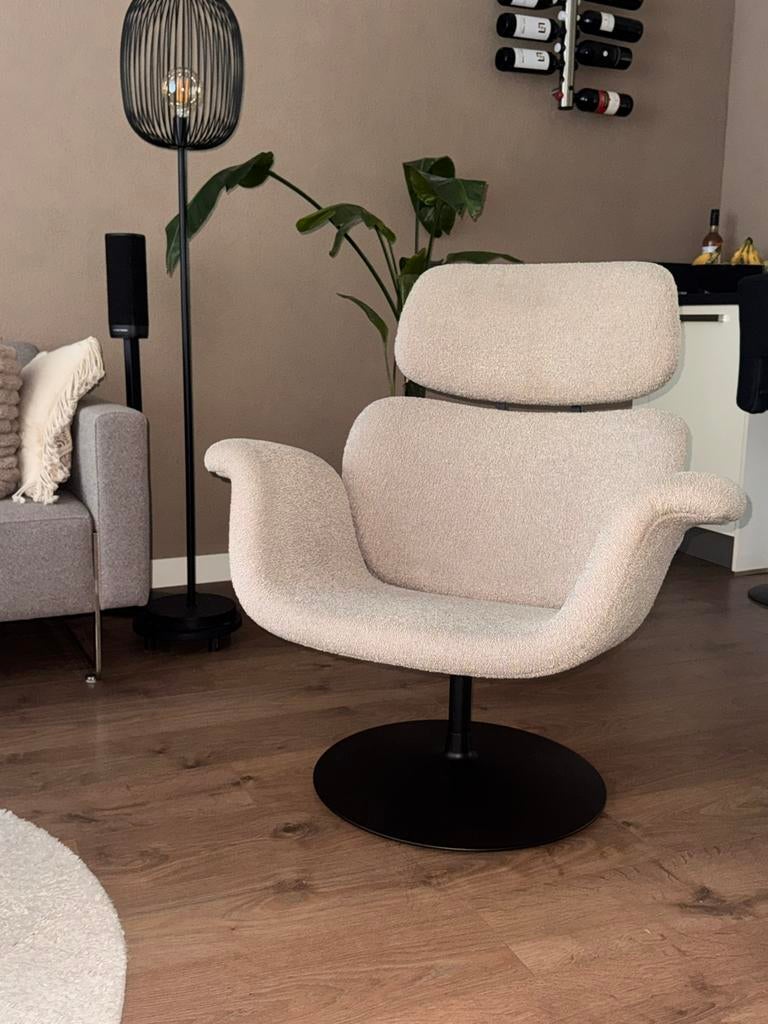 Artifort Big Tulip fauteuil F545 - Pierre Paulin, Ophalen, Luxe exclusief design, 75 tot 100 cm, Zo goed als nieuw