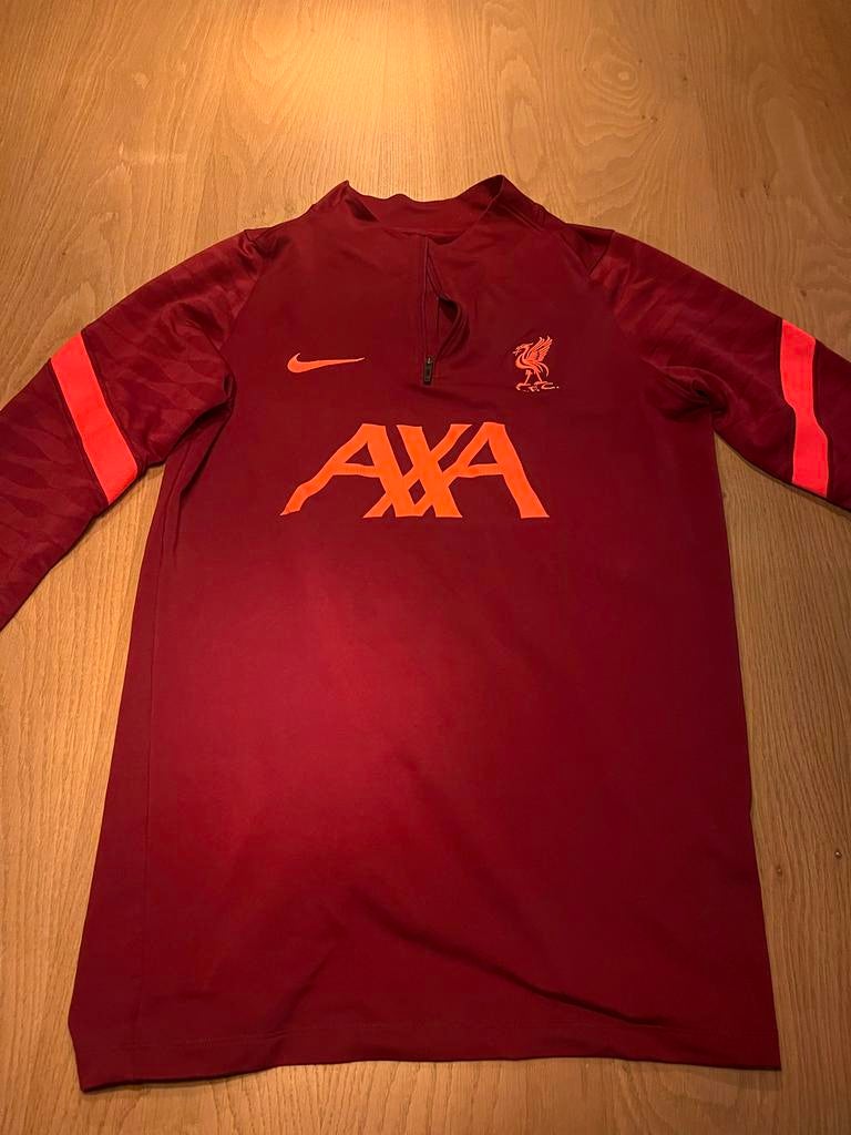 Liverpool trainingsjack S (2021-2022), Overige typen, Ophalen of Verzenden, Maat 36 (S), Gedragen