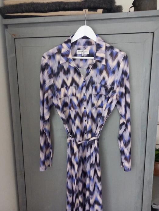Andcowoman jurk L, Kleding | Dames, Jurken, Andcowoman, Ophalen of Verzenden, Zo goed als nieuw, Onder de knie
