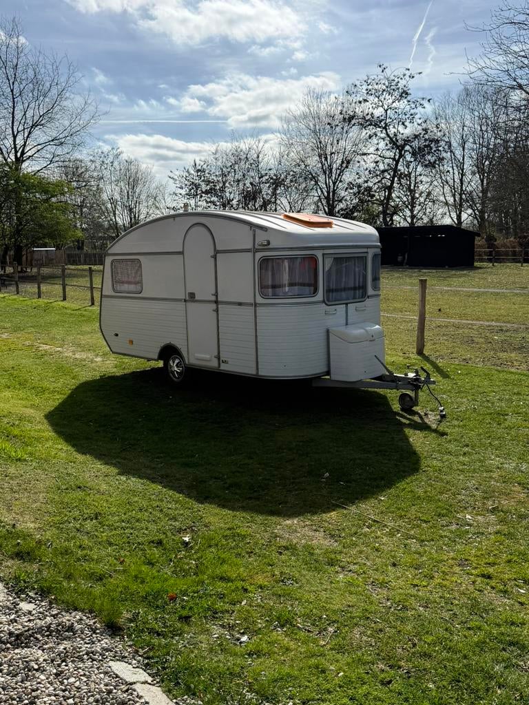 Constructam oldtimer caravan, Caravans en Kamperen, Caravans, Overige merken, Rondzit, Particulier, Luifel