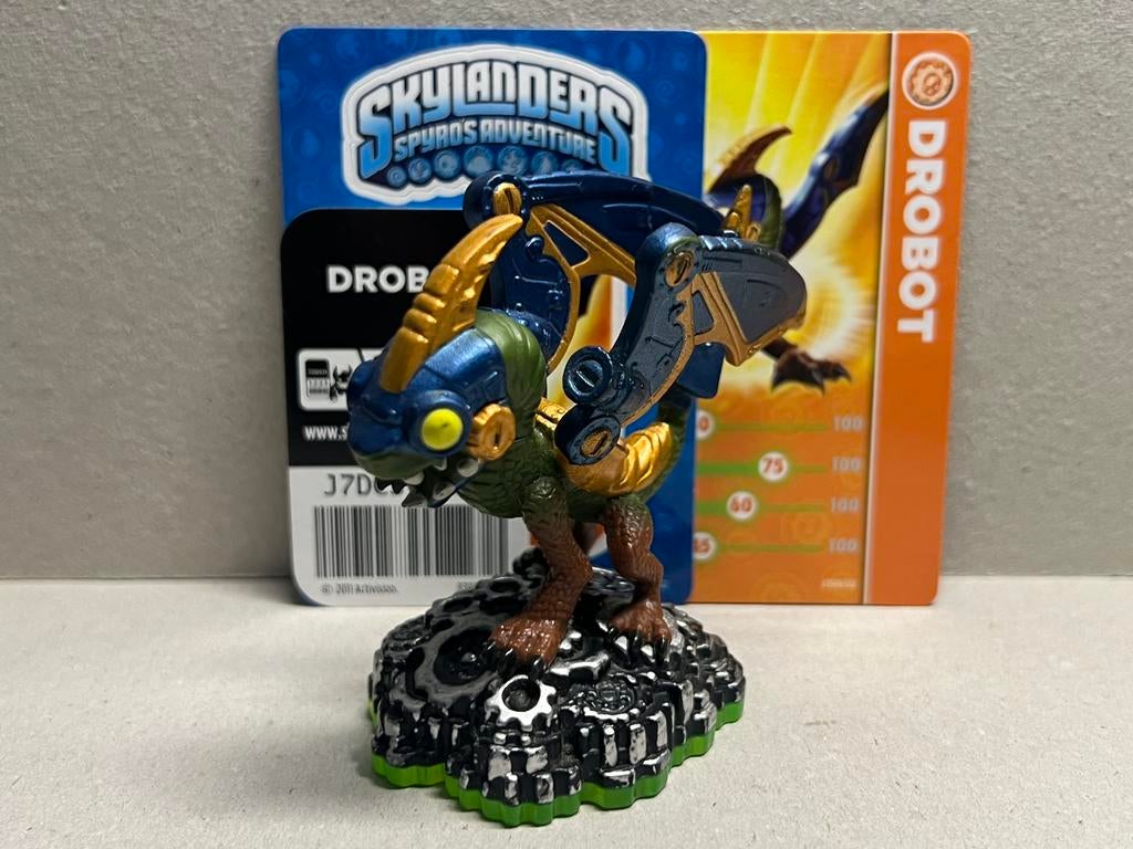 Skylanders Spyro's Adventure Drobot mét kaart, codekaartje &, Spelcomputers en Games, Games | Nintendo Wii, Zo goed als nieuw