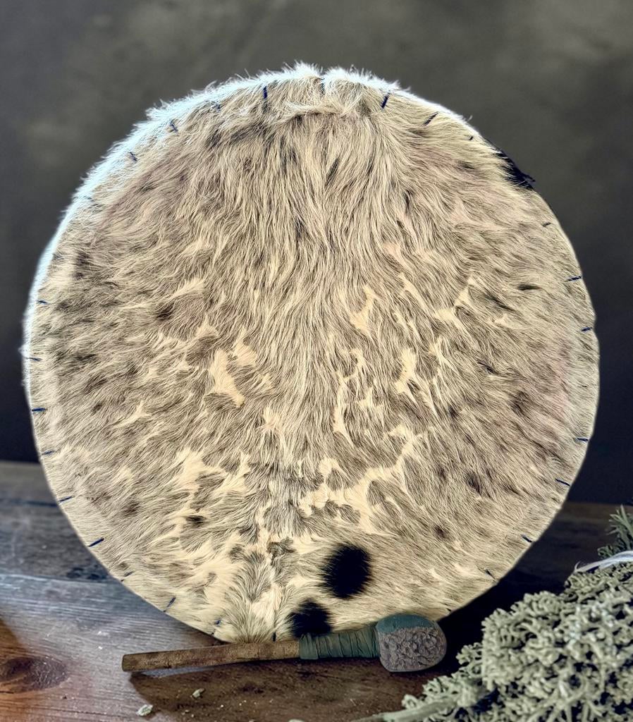 Sjamanendrum Nubische Geit 52 zeer lage klank, Ophalen of Verzenden, Nieuw, Trommel