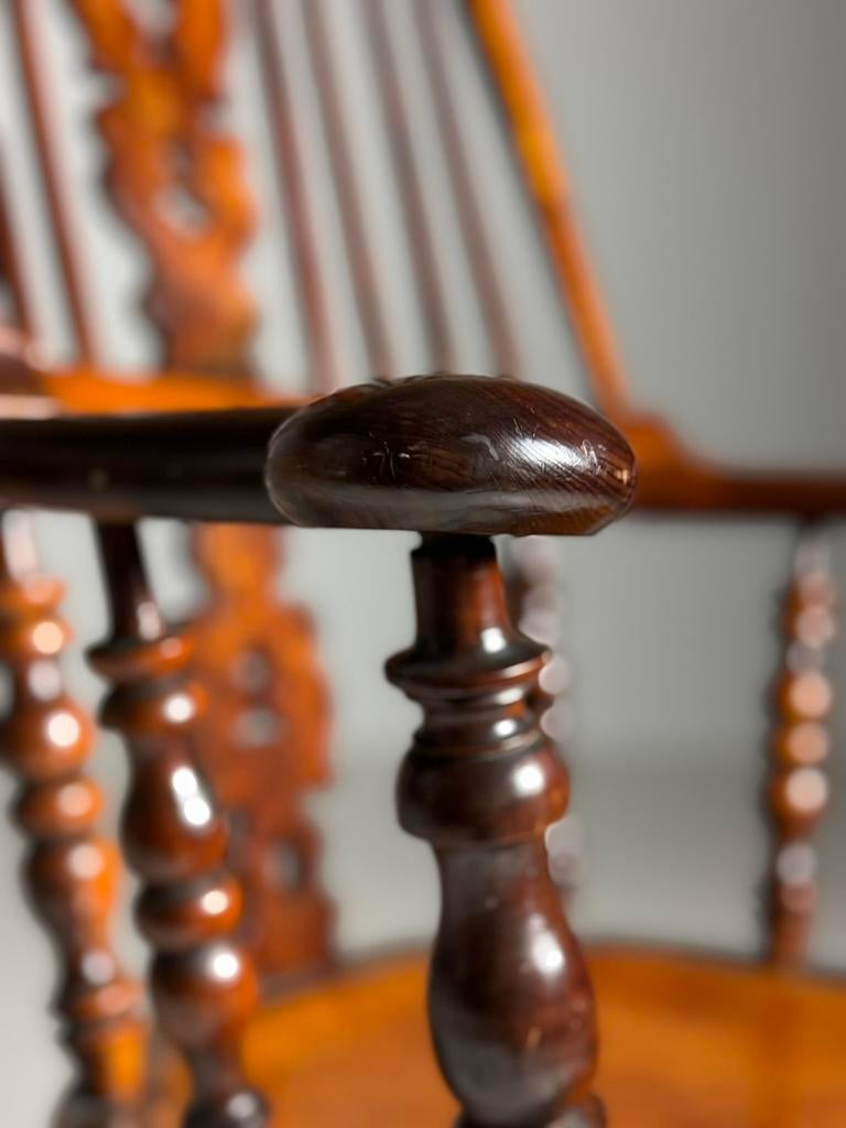 Engelse Windsor stoel Taxus hout antiek, Ophalen