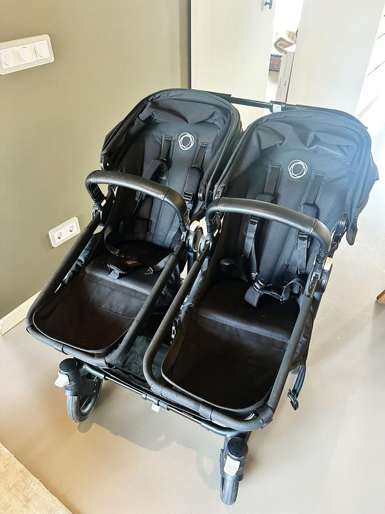 Bugaboo Donkey 5 Duo Compleet, Ophalen, Zo goed als nieuw, Combiwagen, Duowagen