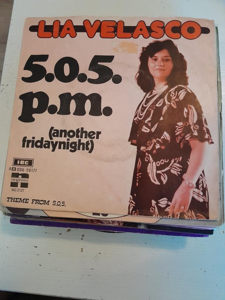 Lia velasco 7inch 5.0.5 p.m, Ophalen of Verzenden, Zo goed als nieuw, Pop