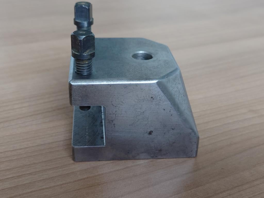 Beitelhouder voor draaibank, Ophalen of Verzenden, Gebruikt, Metaaldraaibank