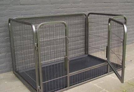 Nieuw! Konijnenren Konijnen Ren met GRATIS Onderbak! 3 maten, 110 cm of meer, 60 tot 90 cm, Nieuw, Ophalen of Verzenden